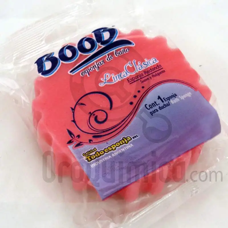 ESPONJA DE BAñO REDONDA