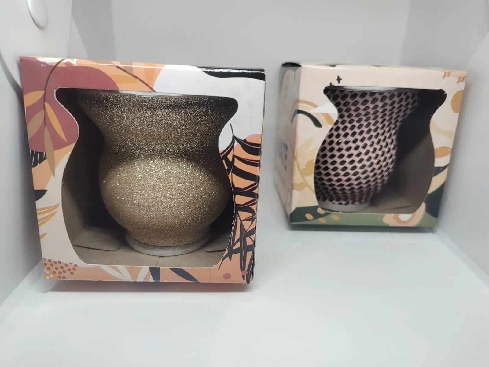 MATE DE VIDRIO FORRADO